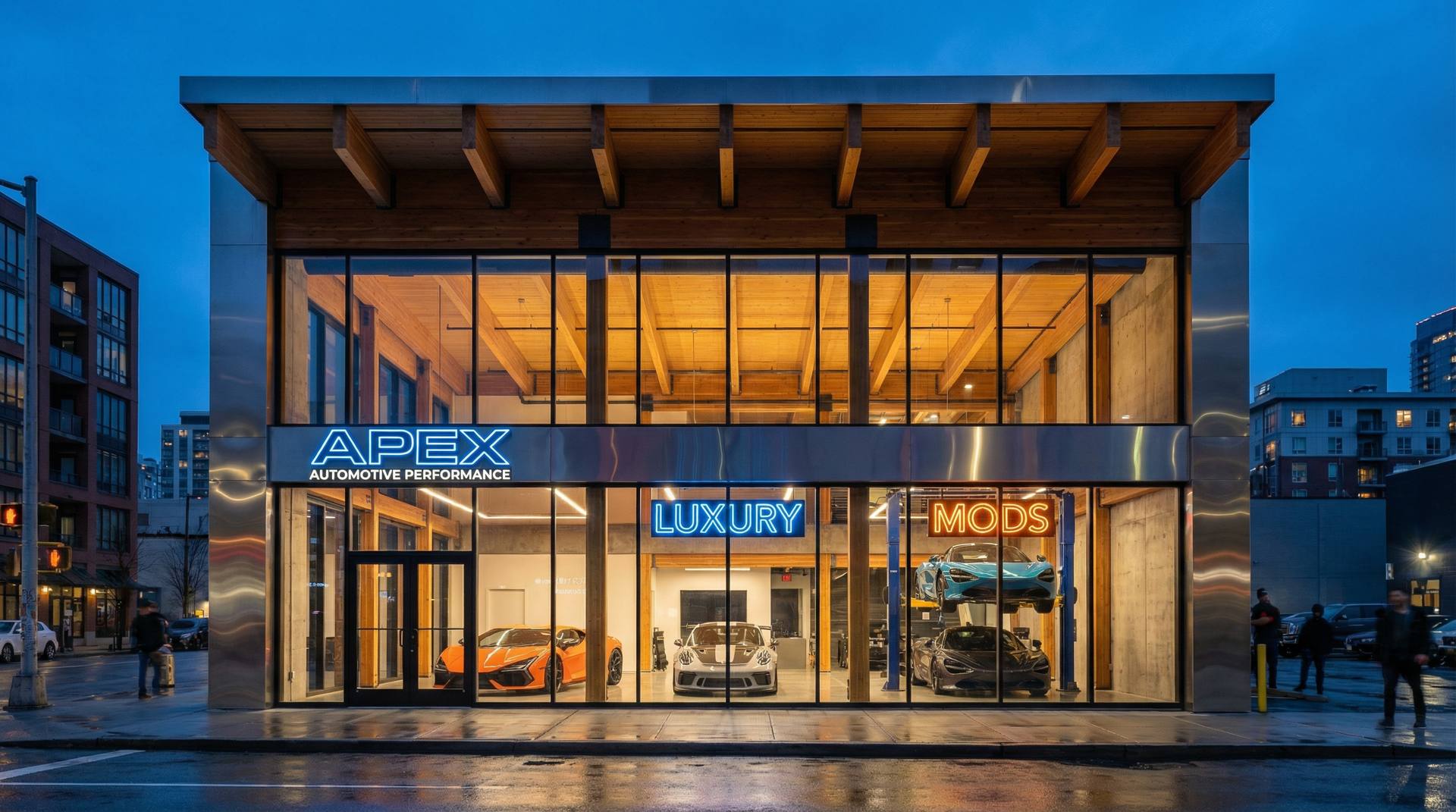 17c一起草修车改装公司门店