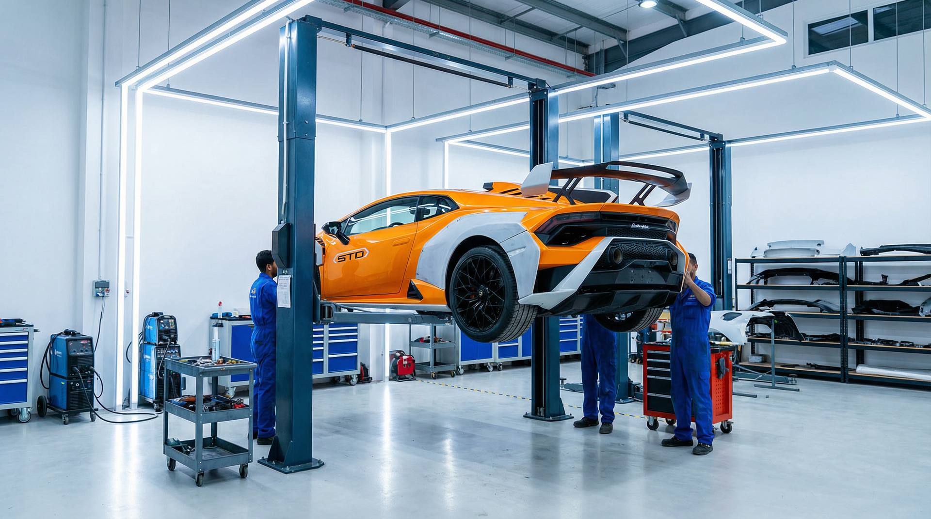 17c一起草改装视频-宽体套件安装视频教程